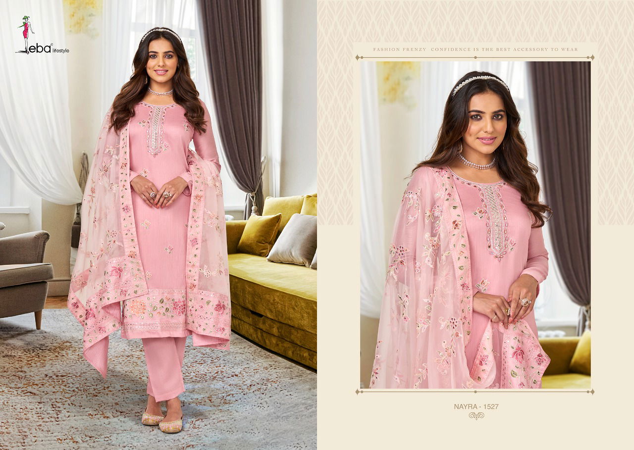 Eba Nayra 6 Exclusive Wear Wholesale Designer Salwar Suit Catalog